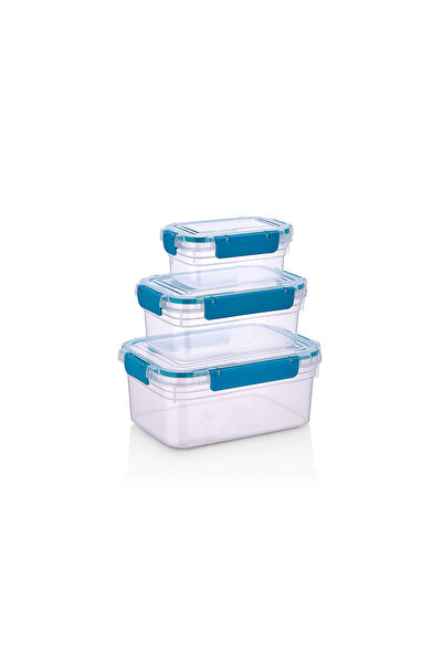 wishhome Silikon Contalı Saklama Kabı Set (375+900+1700 ml)