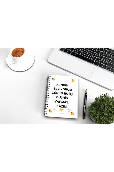 Four Kids Spoken Notebook 14x20 Cm Striped 32 Sheets 64 Pages Notebook, Daily Memory Book