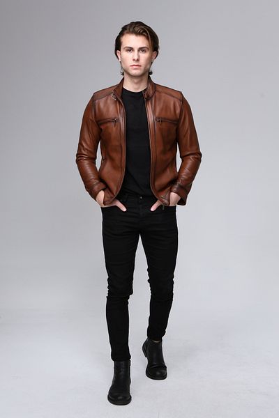 CE-YIL DERİ ÜRÜNLERİ GENUINE LEATHER SPORT COAT
