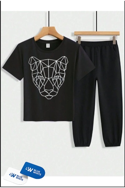 FRİENDS KİDS Băieți/Fete '' STRIPES PUMA '' Set tricou-pantaloni de trening i...