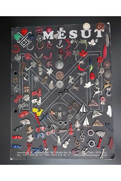 kho military design 116 Adet Karışık Rozet Lotu