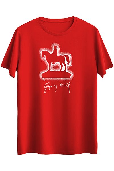 Çapıt Veteran Printed Crew Neck Short Sleeve 19 May 29 October T-Shirt