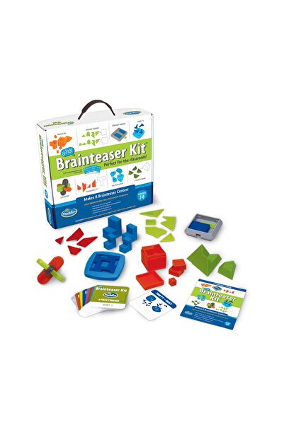 ThinkFun Brain Teaser Kit Brainteaser Kit Age:7-99