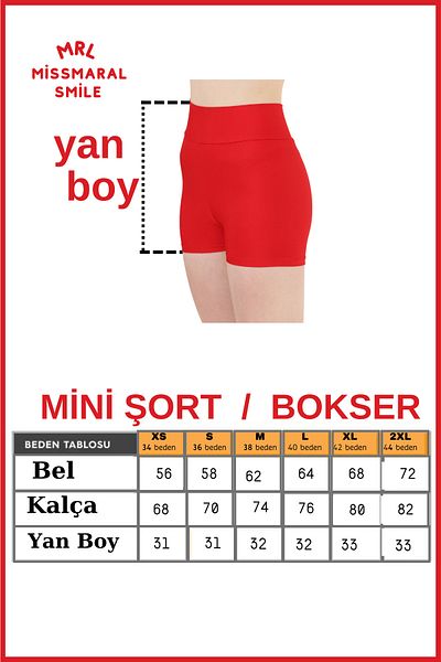 missmaral Mini-Strumpfhose für Damen, Meer-Pool-Shorts, rote Farbe, täglicher Gebrauch, straffende Passform, Look 1080