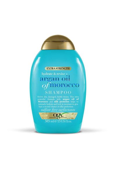 OGX Morocco Argon Oil Illuminating-Shining Shampoo 385 ML - Extra Strong DKHair692