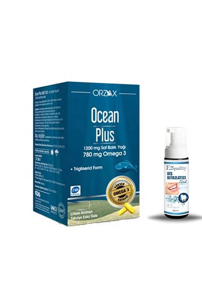 Ocean Orzax Ocean Plus 30 Capsules + Gift Teeth Whitening Foam