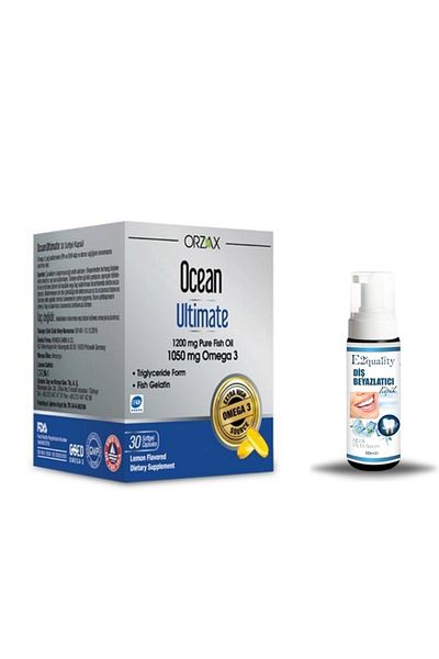 Ocean Orzax Ocean Ultimate 30 Capsules + Gift Teeth Whitening Foam