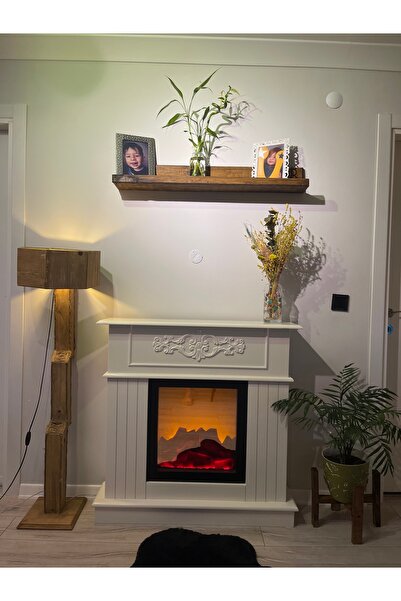 Genel Markalar Raf Çerçevelik Ahşap Dekor 1 Metre