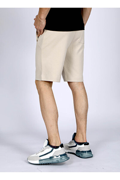 Lee Cooper Ανδρικό σορτς Regular Fit Beige 242 LCM 221001 SORCE BEIGE