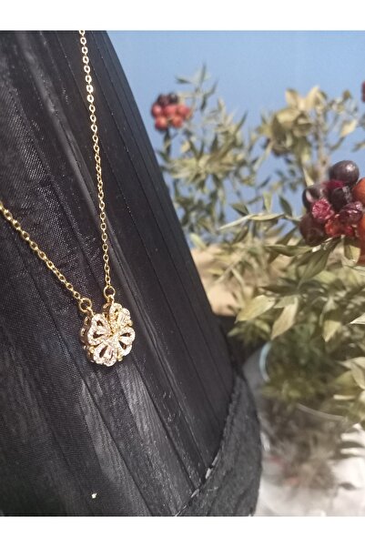 Çelik ديزي وقلب منقوشة على شكلين قلادة قابلة للاستخدام