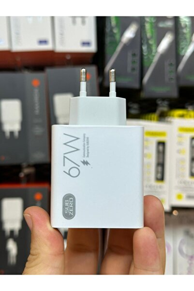 peakaks Xiaomi Huawei Uyumlu 67 watt Turbo Hızlı Şarj Cihazı Kablolu Set Garantili