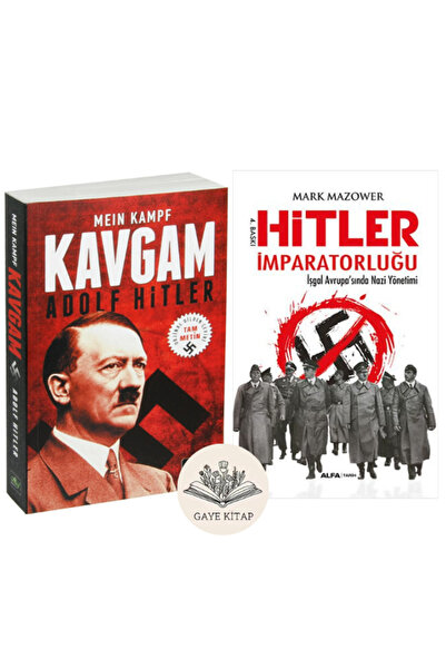 Akif Yayınları Kavgam (Orjinal Dilden Çeviri Tam Metin) ve Hitler İmparatorluğu ( 2 Kitap Set )