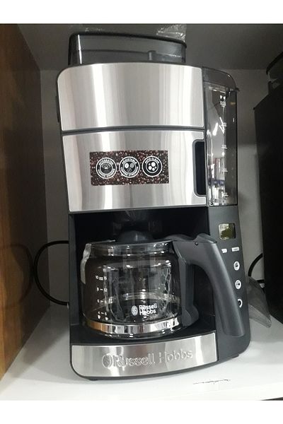 RUSSELL HOBBS 25610-56 Grind & Brew Glass Jug Filter Coffee Machine