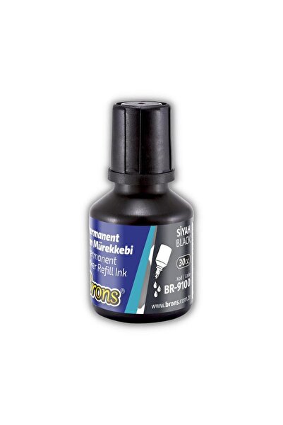 Brons Markör Permanent Kalem Mürekkebi 30 ml 1 Adet Brons Koli Çuval Kalemi M...