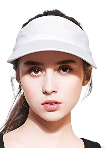 Tezzgelsin Pălărie de tenis cu protecție UV pentru femei Pălărie cu vizor de plajă