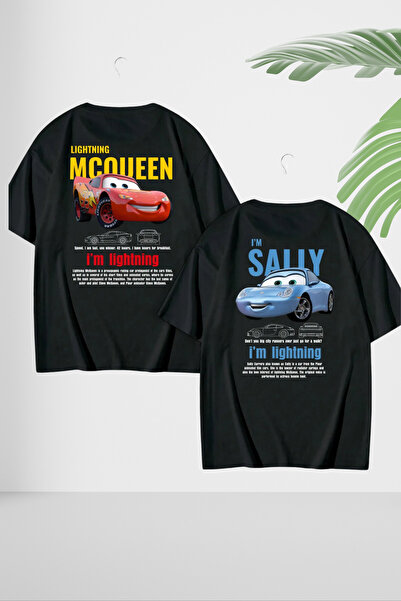 FULL TOLERANCE Kadın Erkek Unisex Sally & Mcqueen Cars Sevgili Çift Kombini O...