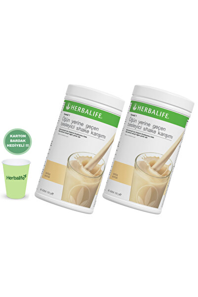 Herbalife Vanilla 2-Pack High Protein Vanilla Shake Vanilla Formula 1 (2 PCS)