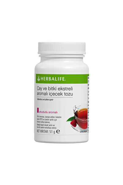 Herbalife Vegan Glutensiz Çay ve Bitki Ekstreli Aromalı İçecek Tozu Ahududu