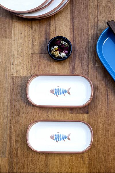 M'art Home Akdeniz 2 Piece Mini Snack Bowl 16 Cm