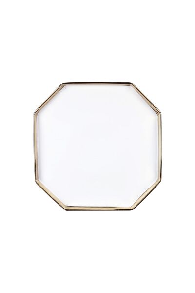 AROW MUBA CONSEPT ALİZE PORSELEN SUNUM SERVİS TABAĞI 18 CM