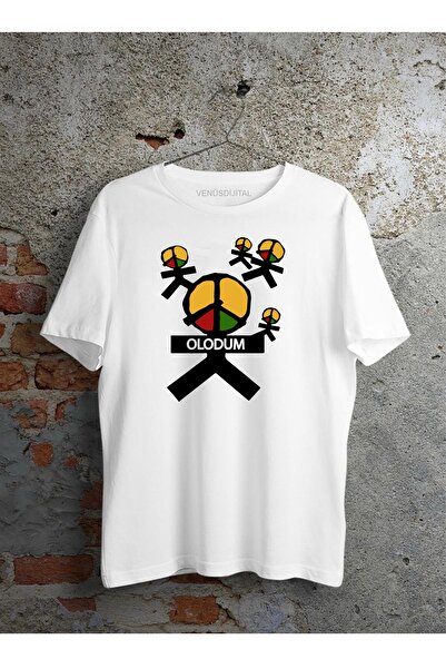 venüsdijital Tricou alb unisex cu imprimeu Michael Jackson Peace Olodum