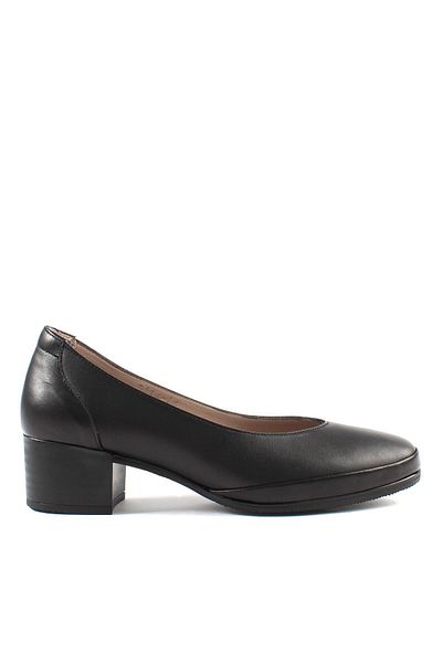 Celal Gültekin Women's Black Leather Shoes 563 20330-1