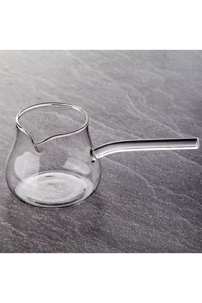LeesHome Heat Resistant Borosilicate Glass Coffee Pot Stovetop Usable Tac