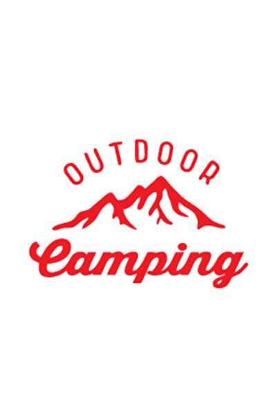 Reysa Tasarım قافلة التخييم الصفراء - 17x17 سم