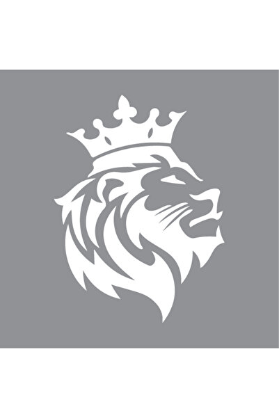 Reysa Tasarım 17x17 سم تاج الأسد الأبيض