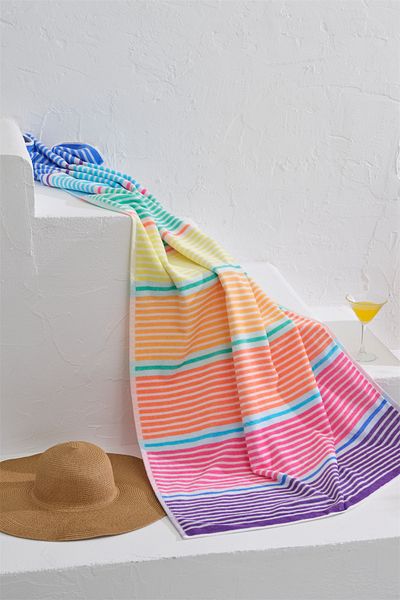 Homelover Πετσέτα θαλάσσης 100% βαμβάκι Velvet 90x160
