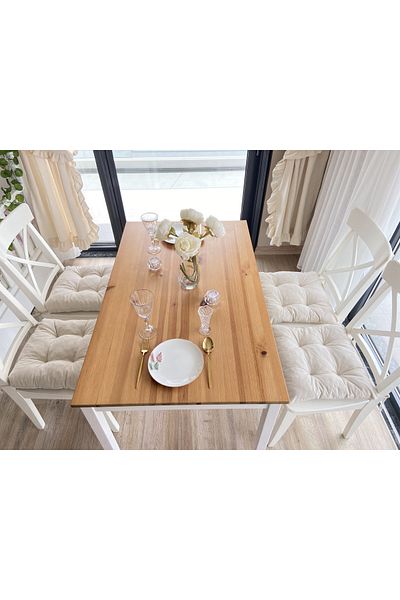 Realhomes Modern Linen Vintage 4 piese perne pufoase 40x40 cm