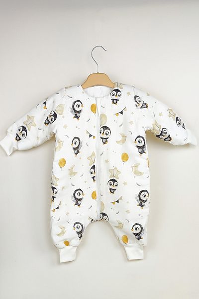 la mure baby 100% Cotton Organic Muslin Baby / Child Sleeping Bag, Spring / Summer Double Layer Muslin, Unfilled