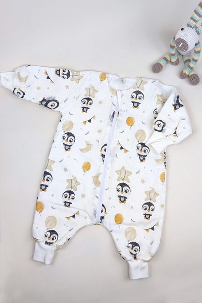 la mure baby 100% Cotton Organic Muslin Baby / Child Sleeping Bag, Spring / Summer Double Layer Muslin, Unfilled