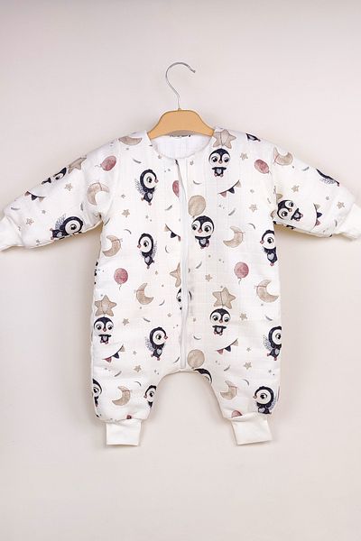 la mure baby 100% Cotton Organic Muslin Baby / Child Sleeping Bag, Spring / Summer Double Layer Muslin, Unfilled