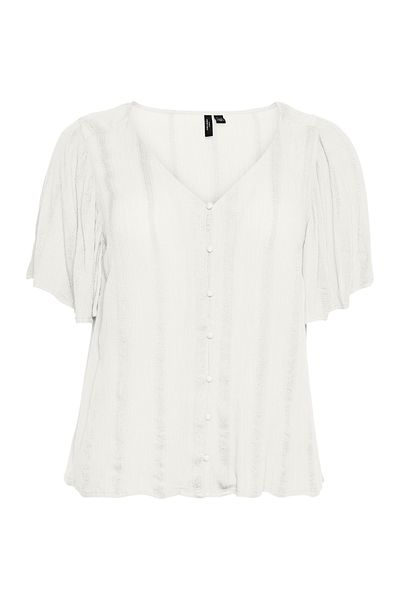 Veromoda Curve VMCKANVA SS TOP WVN GA CUR