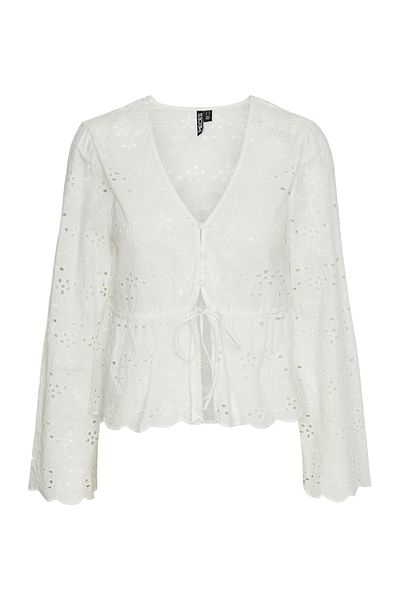 PIECES ТОП ДЛЯ КРАВАТКИ PCARMORINE LS EMBROIDERI