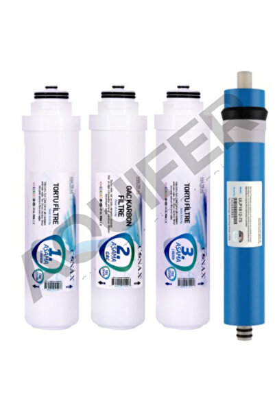 Conax Tak Çevir 3 Aşama Filtre Seti Vontran Mebran