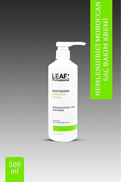 leafcolor كريم العناية بالشعر المغربي المرطب الاحترافي 500 مل