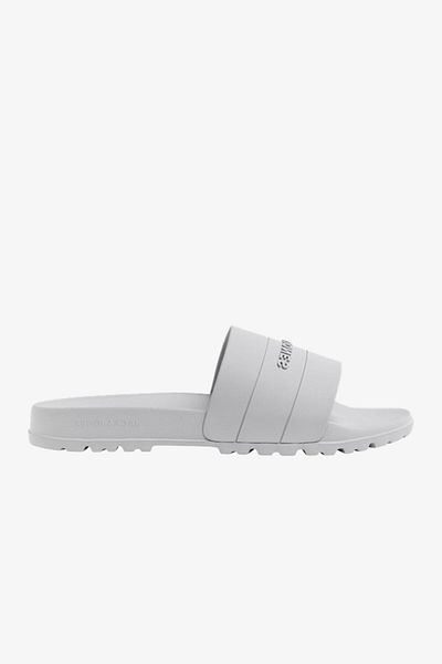 Jack & Jones Jfwmaxi Men's White Slider Slippers12251278-VaporBlue