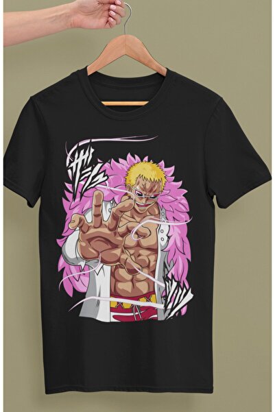 Fuddy Moda Oversize kroj Jednodijelni Donquixote Doflamingo Štampano T-shirt,...