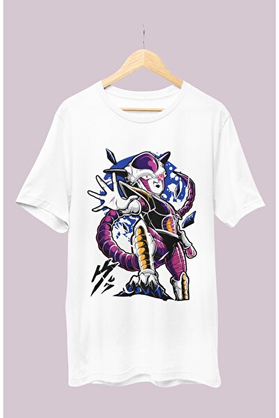 Fuddy Moda Oversize kroj Dragon Ball Frieza Štampano T-shirt , unisex anime Š...