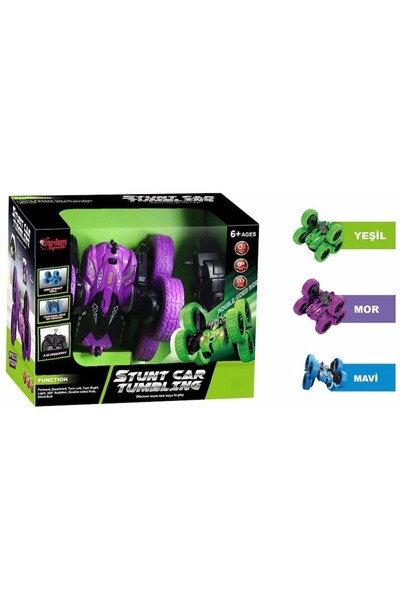 Vardem Uzaktan Kumandalı Full Fonksiyon Şarjlı 2.4 Ghz 6 Teker Akrobat Araba