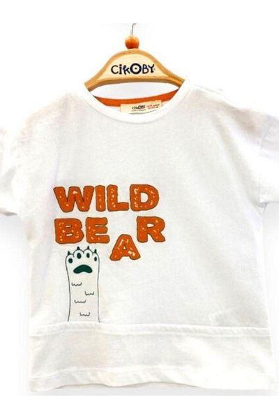 Çikoby Baby Boy Cotton Short Sleeve T-shirt