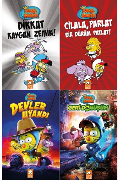 Eksik Parça Yayınları Kral Şakir 12 ve 13 + Devler Uyandı + Geri Dönüşüm / 4 ...