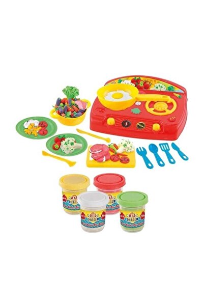 DEDE Art Craft Kitchen Dough Set 12 Pieces 224 Gr