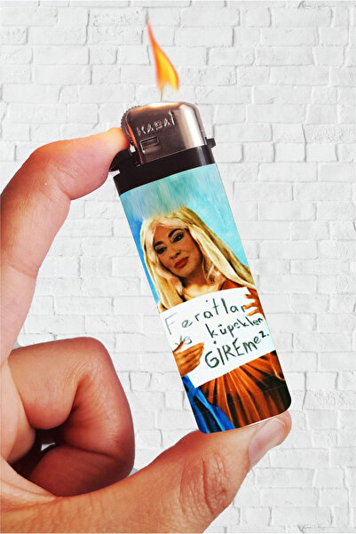 SARANG Çakmak Feratlar ve Küpekler Giremez Pembe Cennet Mahallesi Klasik Baskılı Çakmak