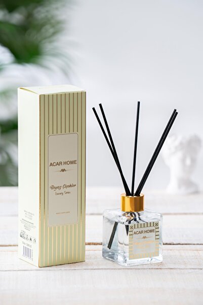 ACAR Beyaz Çiçekler Çubuklu Oda Kokusu - 100 ml