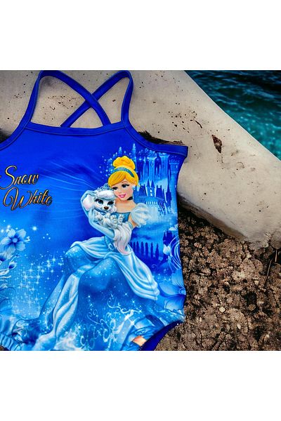 Esterella Printed Girl's Swimsuit/Coss Strap Children's Swimsuit/Lol-Mickey-Frozen Girl's Swimsuit