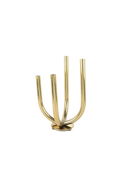 Mikasa Moor Gold 4 Kollu Şamdan 19x20x40cm