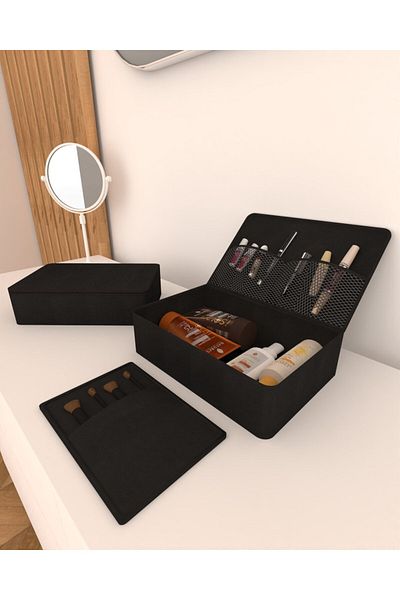 HOMELİFE EV TEKSTİL Set organizator suplimentar cu 7 compartimente - în interiorul valizei